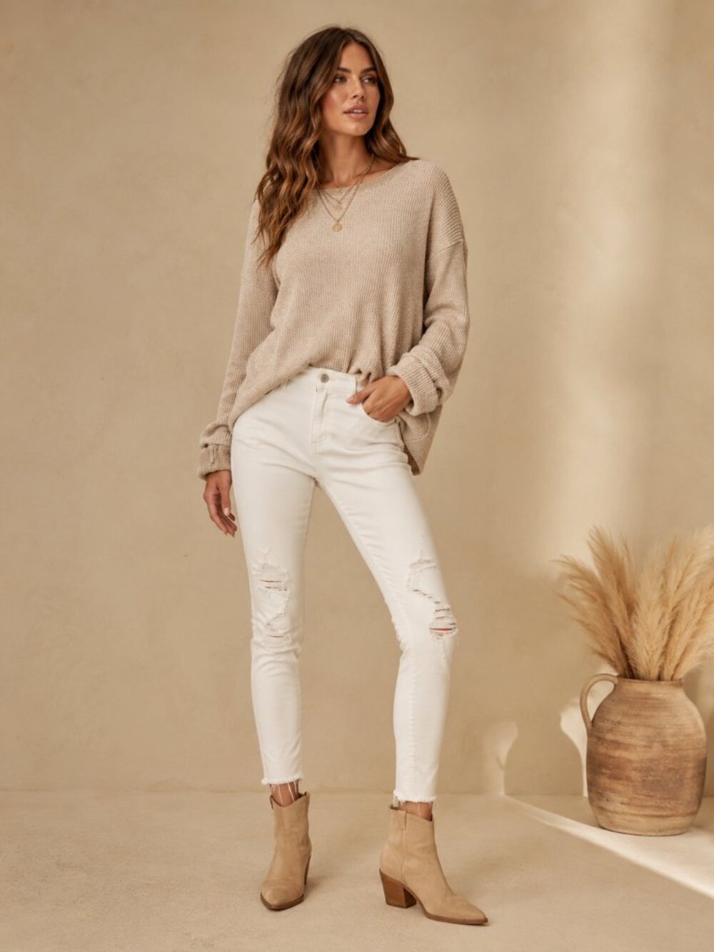 Old Navy Rockstar Super Skinny Ankle Jeans White Stretch Mid Rise 2